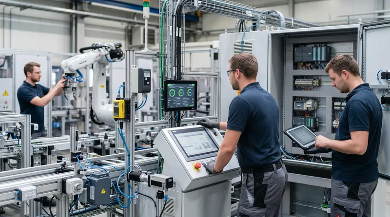 Digitalisierung und vernetzte Industrieprozesse