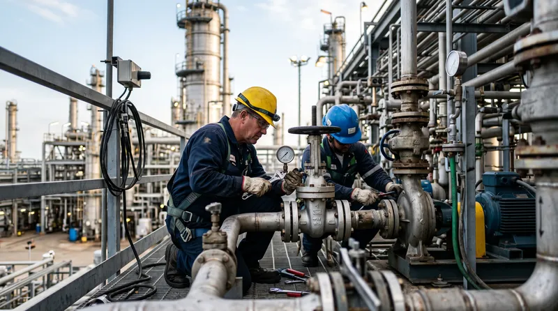 Piping construction in industrial project operations