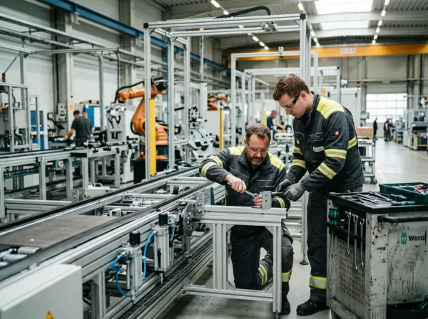 Umbau einer bestehenden Montagelinie im Automotive Umfeld